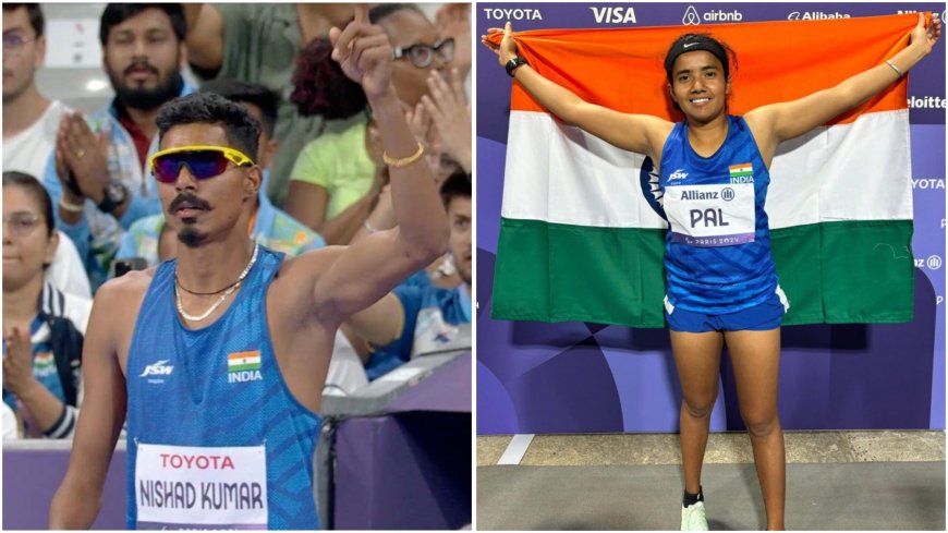 Nishad Kumar Bags Silver Medal In High Jump, Preethi Pal Creates History With Second Paralympics Medal