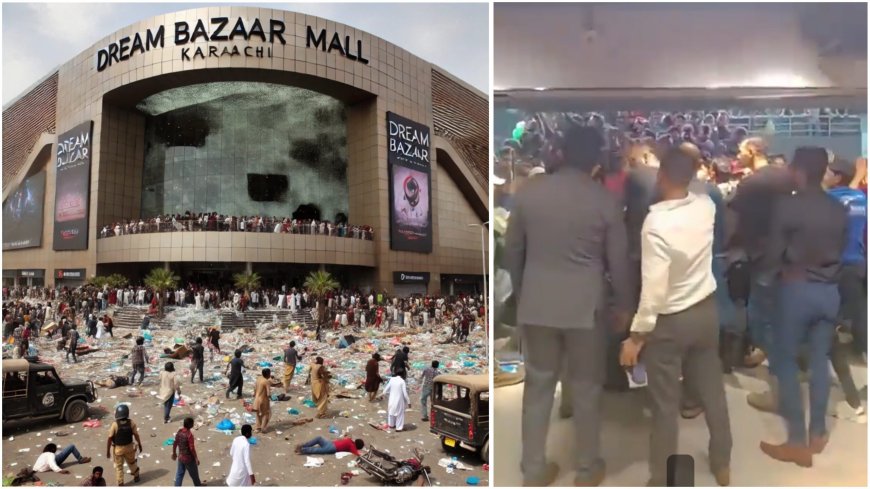 Karachi’s Dream Bazaar Mall Looted On The Opening Day