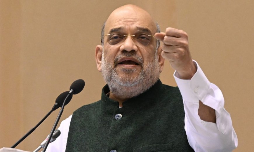 Amit Shah Reaffirms Opposition To Article 370 In J&amp;K Manifesto Launch