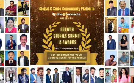 Growth Stories Summit & Awards 2024, Visakhapatnam by Global C-Suite Community Platform TheCconnects Magazine