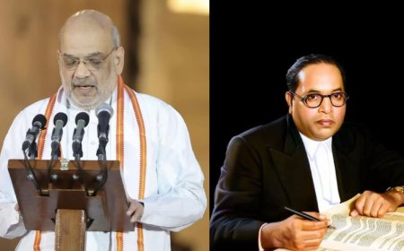 Opposition Parties Protest Amit Shah's Remarks on BR Ambedkar
