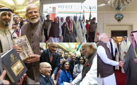 PM Modi's Kuwait Visit Emphases on Defence and Security Cooperation