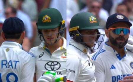 Virat Kohli Fined by ICC for Physical Confrontation with Australia’s Sam Konstas in 4th Test