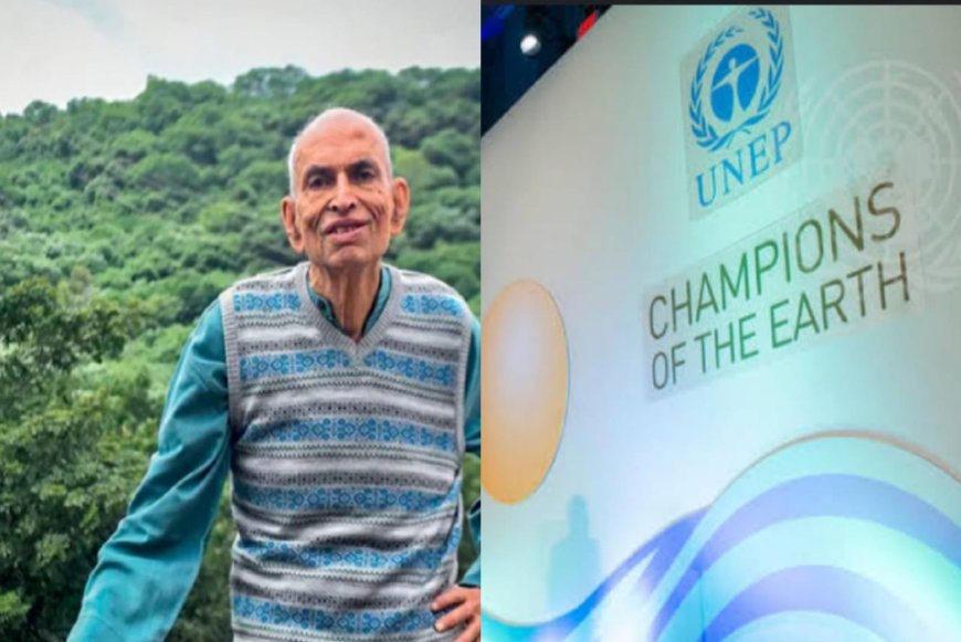 Madhav Gadgil Honored as UNEP’s Champion of the Earth for 2024