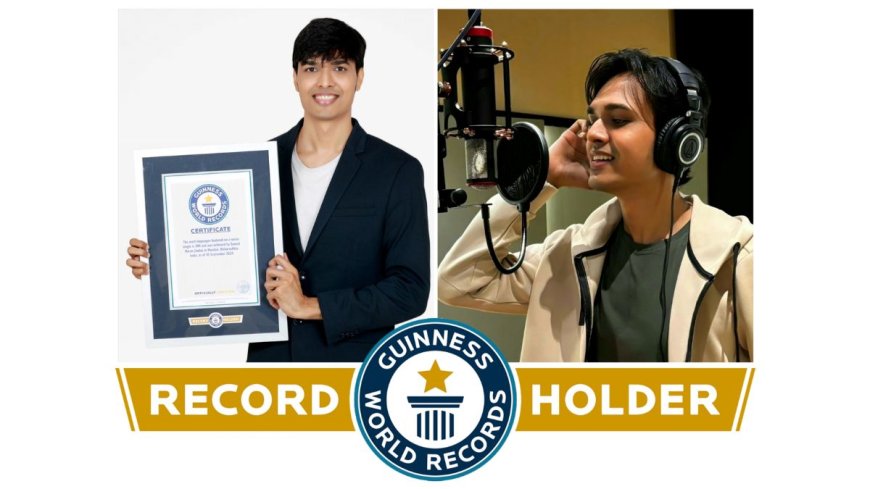 Indian Music Composer Suneet Haran Creates History- Sets New Guinness World Record