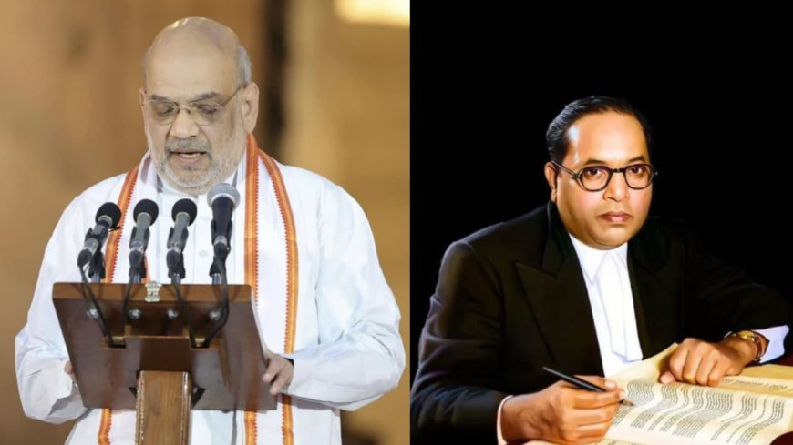 Opposition Parties Protest Amit Shah's Remarks on BR Ambedkar