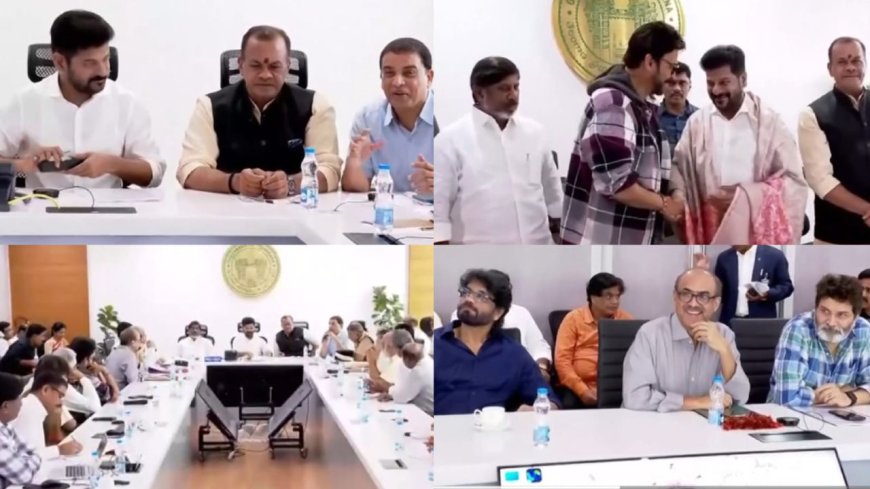 Telangana CM Revanth Reddy Urges Tollywood Stars to Manage Fan Base