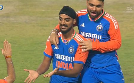 Arshdeep  Singh Becomes The Leading Wicket Taker For India In T-20 Internationals