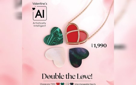Liali Jewellery Unveils Exclusive Valentine's Day Collection - "Double the Love" with Interchangeable Hearts