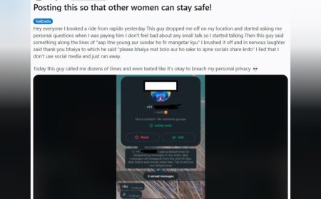 Delhi Woman Accuses Rapido Rider of Violating Her Privacy: 'You're So Young'