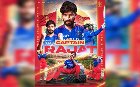 Rising Star Rajat Patidar is Named As Captain of Royal Challengers Bengaluru for IPL 2025