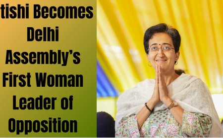 Atishi Becomes Delhi Assembly’s First Woman Leader of Opposition