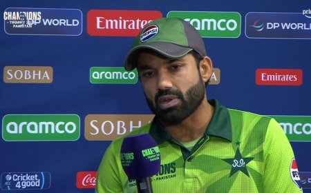 Mohammad Rizwan Trolled For Comparing Jadeja, Axar With Salman Agha and Khushdil