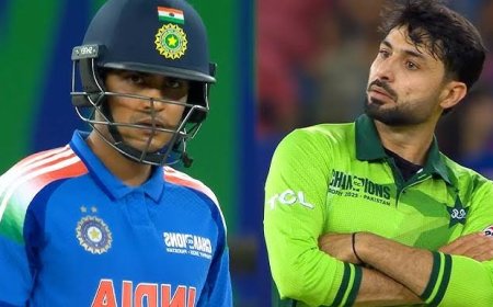 Abrar Ahmed Clashes with Indian Journalist Over Shubman Gill’s Dismissal: Report