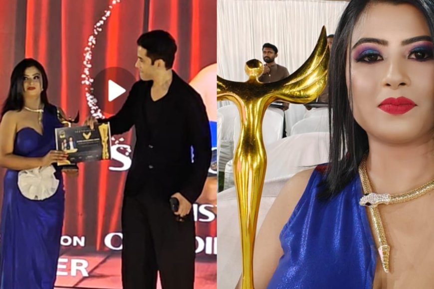 Bollywood Award and Fashion Show Night 2025 Shines in Gujarat: Sangjukta Das Honored with Global Achievement Award 2025