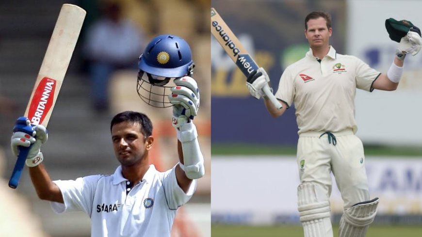 Australia’s Steve Smith Ties Rahul Dravid’s Test Century Record