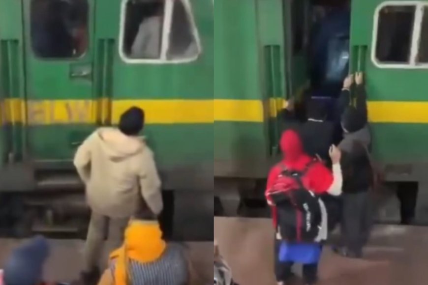 Passengers Lock Themselves in Train's Loco Cabin During Mahakumbh Rush in Varanasi