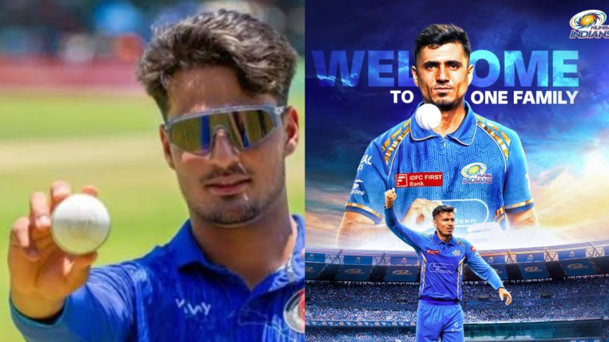 IPL 2025: Mumbai Indians Signed Mujeeb Ur Rahman In The Replacement Of Allah Ghazanfar