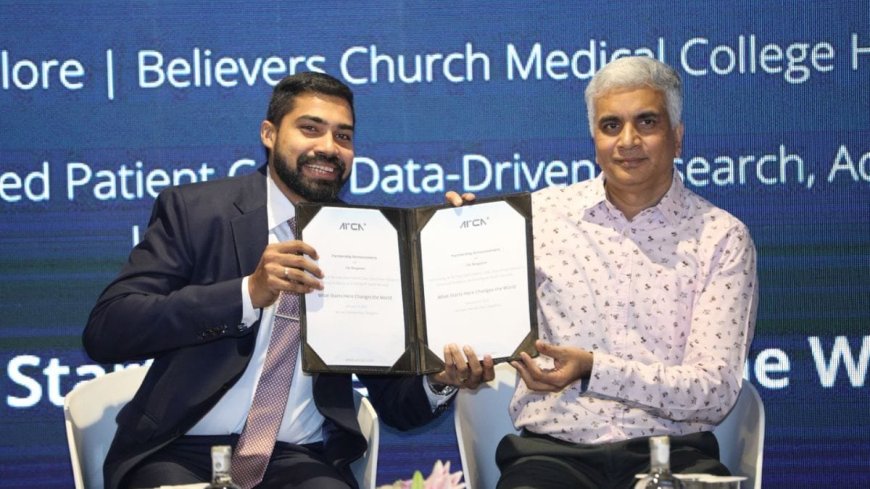 Arca AI teams up with Longevity India, IISc Bangalore, and Believers Church Medical College