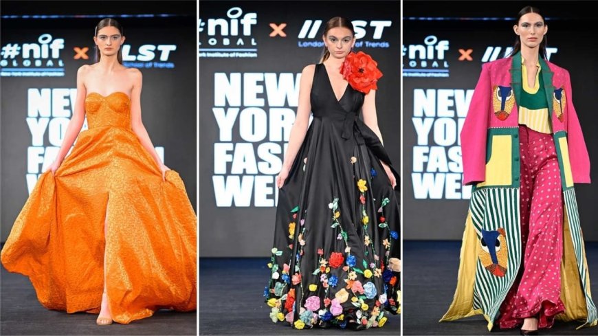 Sustainable Elegance: The Indian Fusion Revolution’ Showcased by New York Institute of Fashion and LST at NYFW