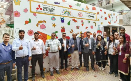 Revolutionizing Early Childhood Education: PANKH’s Smart Anganwadi Initiative under CSR Support of Mitsubishi Elevator India Pvt. Ltd.