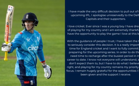 IPL 2025: England Batter Harry Brook Pulls Out of IPL 2025