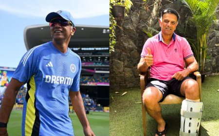 IPL 2025: Rajasthan Royals Head Coach Rahul Dravid Injures Himself While Ahead of IPL 2025