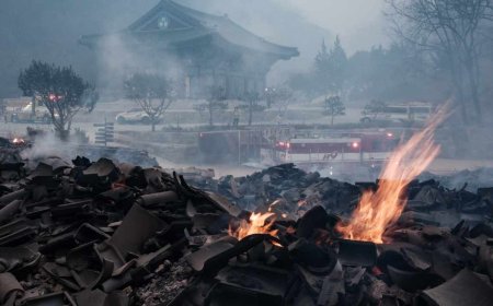 South Korea wildfires cause 'heritage disaster crisis': UNESCO village evacuated, century-old temples damaged