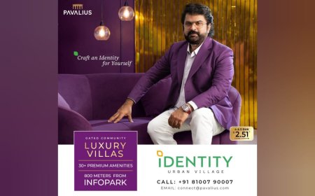 Pavalius Homes Launches Identity Urban Village – 46 Jacuzzi Villas Near Infopark, Starting at ₹2.51 Cr