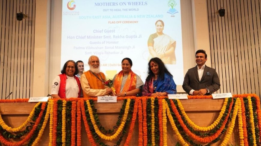 The Flag-Off Ceremony for the "Mother on Wheels" initiative took place at the Chief Minister's Office in Delhi