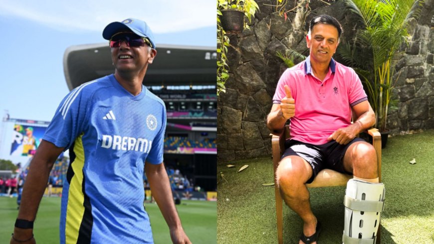 IPL 2025: Rajasthan Royals Head Coach Rahul Dravid Injures Himself While Ahead of IPL 2025