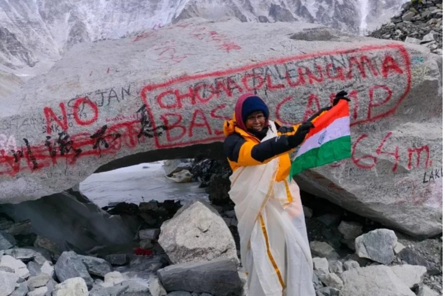 59-Year-Old Kerala Woman comes Everest Base Camp Solo via YouTube Tips