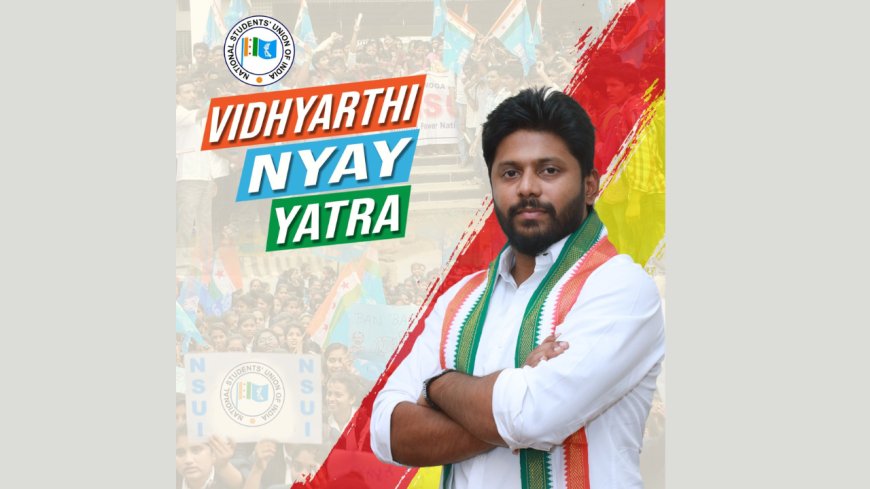 Vidyarthi Nyaya Yatre: Keerthi Ganesh Leads Karnataka's Largest Student revolution, Empowering 30 Lakh Voices!