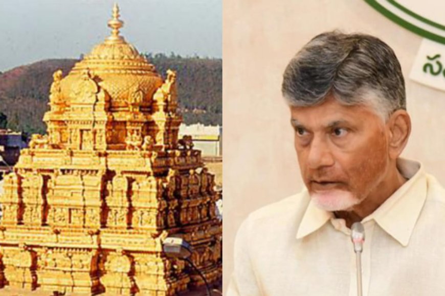 Andhra CM Chandrababu Naidu: Only Hindus Should Be Working at Tirumala Temple