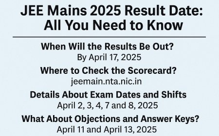 JEE Mains 2025 Result Date: All You Need to Know