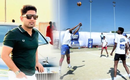 Naveen Rathi’s Vision Powers Noida Thunders: A New Platform for Volleyball Talent in UPPVL