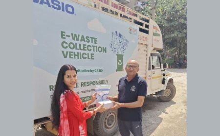 Casio India’s “Recycle Responsibly” Drives Impact with 5,400+ KGs E-Waste Collected in Delhi NCR
