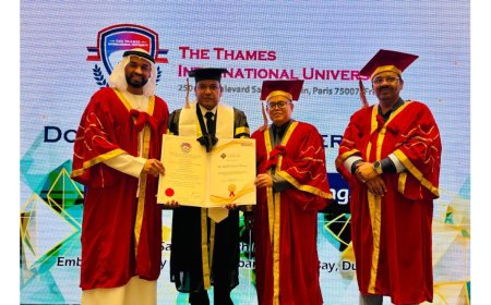 Aashish Suresh Mangal Receives Doctorate from Thames International University for Business and Philanthropy