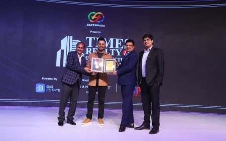 Forteasia Realty crowned ‘EMERGING DEVELOPER OF THE YEAR (NON-METRO)’ at Times Realty Conclave 2025