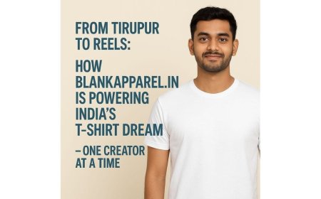 From Tirupur to Reels: How BlankApparel.in Is Powering India’s T-Shirt Dream — One Creator at a Time