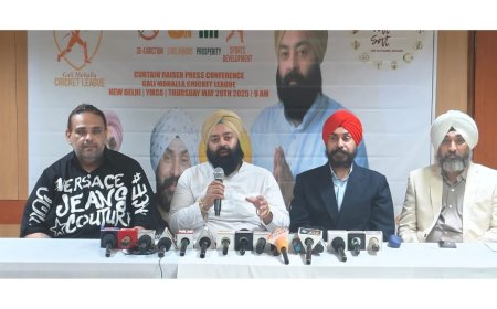Gali Mohalla Cricket League Unveils Vision for Grassroots Transformation at Curtain-Raiser Press Conference