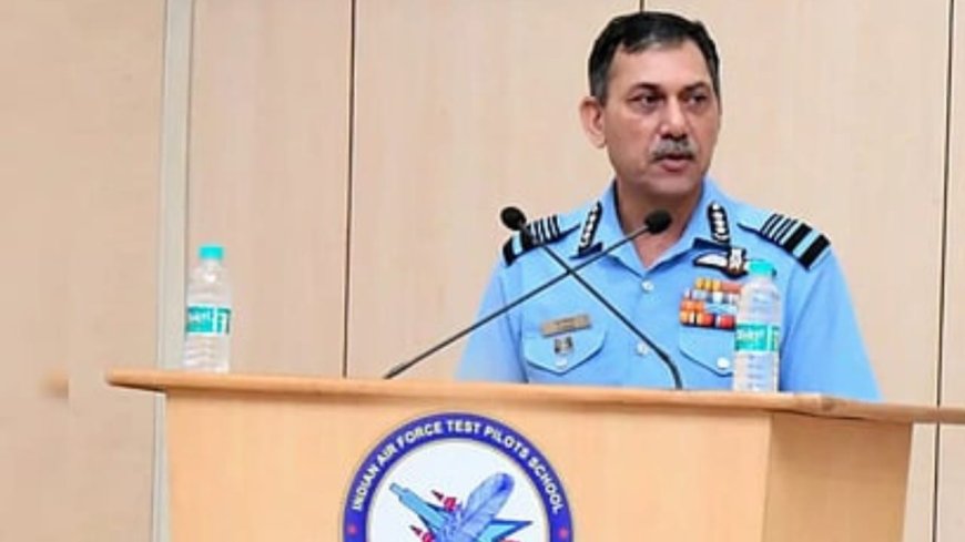 Air Marshal Narmdeshwar Tiwari assumes the charge as Vice Chief of the Air Staff