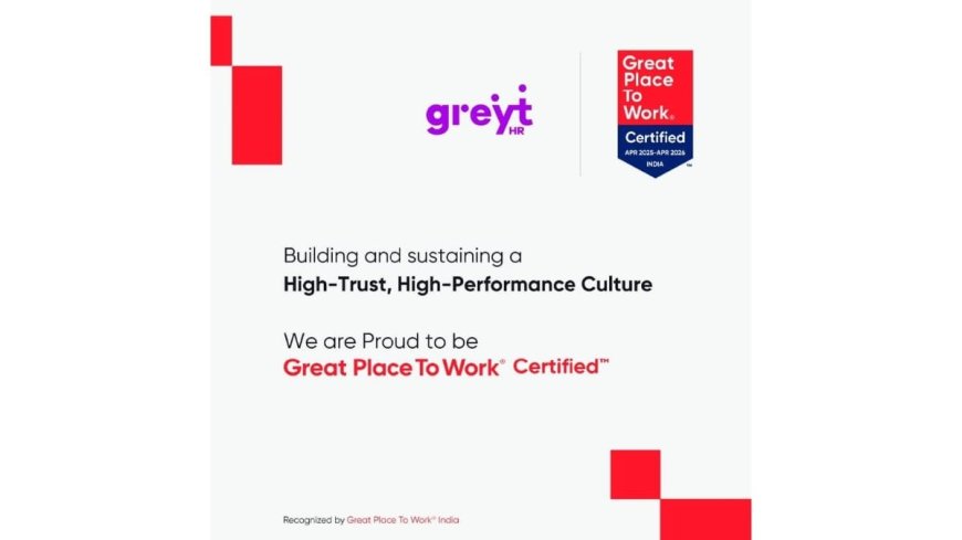 greytHR Recognized as a Great Place to Work®