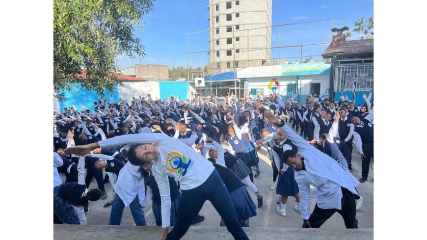 Embassy of India Addis Ababa Hosts Yoga Session Ahead of 11th International Day of Yoga 2025