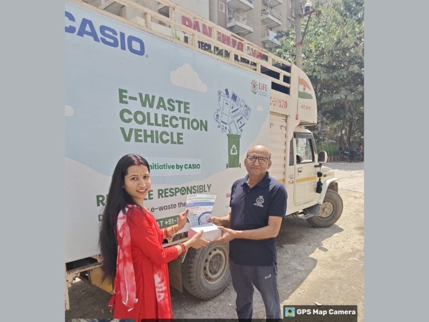 Casio India’s “Recycle Responsibly” Drives Impact with 5,400+ KGs E-Waste Collected in Delhi NCR
