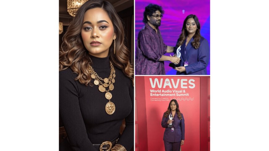Lucknow’s Shweta Chaudhary Honoured at WAVES 2025 for Creating India’s First AI Digital Twin