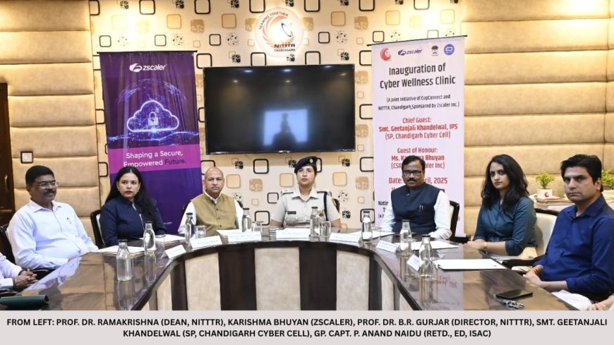 Stay Alert, Stay Safe: Chandigarh’s Cyber Wellness Clinic Opens to Fight Cybercrime