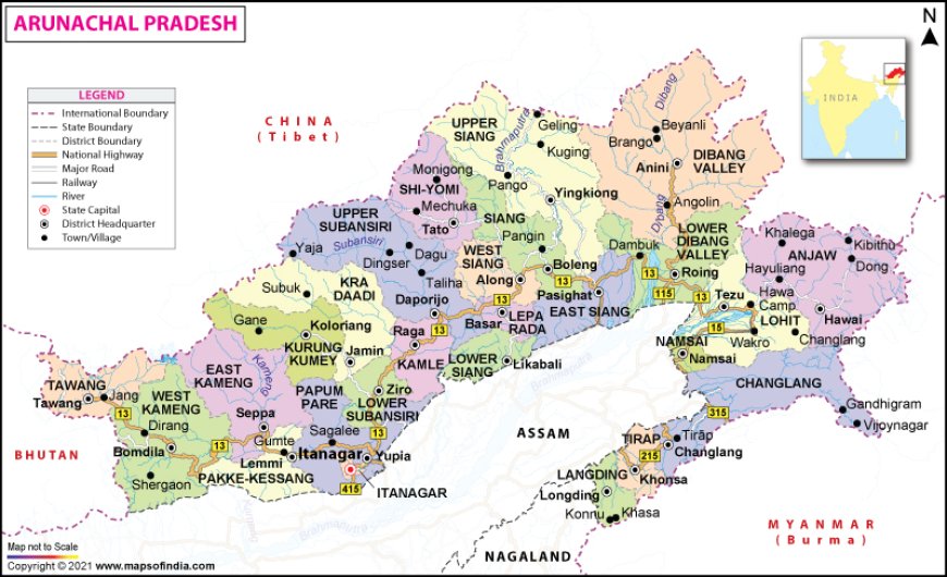 India Slams China's Renaming Attempt in Arunachal Pradesh