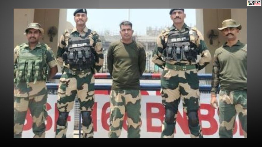 BSF Jawan detained by Pakistan; returns to India after 20 days