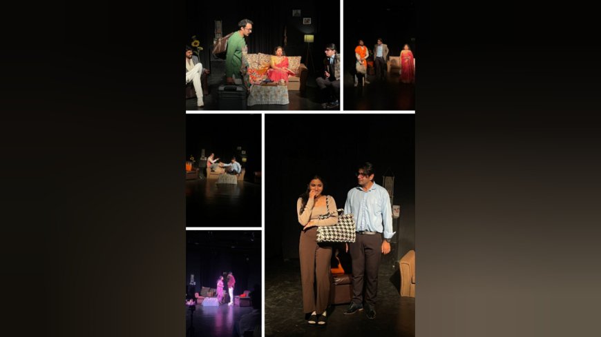 The play ‘’Under Secretary’’ was staged by Rang Gurukul Rangmandal .